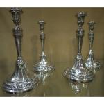 Four candlesticks Perugia XVIIIth century